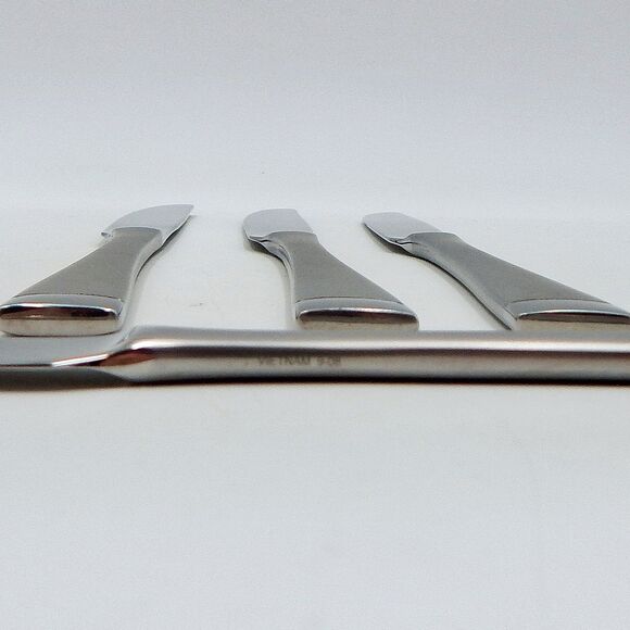 Oneida Stainless Flatware Mercer New French Dinner Knife Satin Frosted 18/0 S/4 - Picture 8 of 10